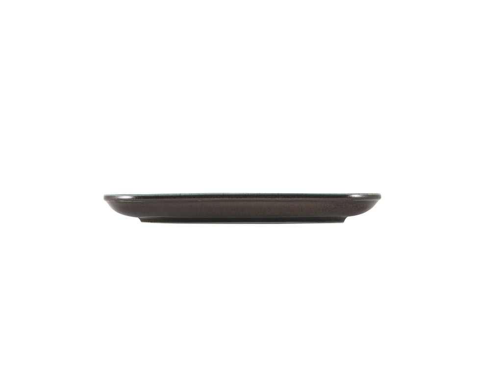 GenWare Terra Porcelain Rectangular Plates - 29cm - Cinder Black