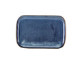 GenWare Terra Porcelain Rectangular Plates - 34.5cm - Aqua Blue
