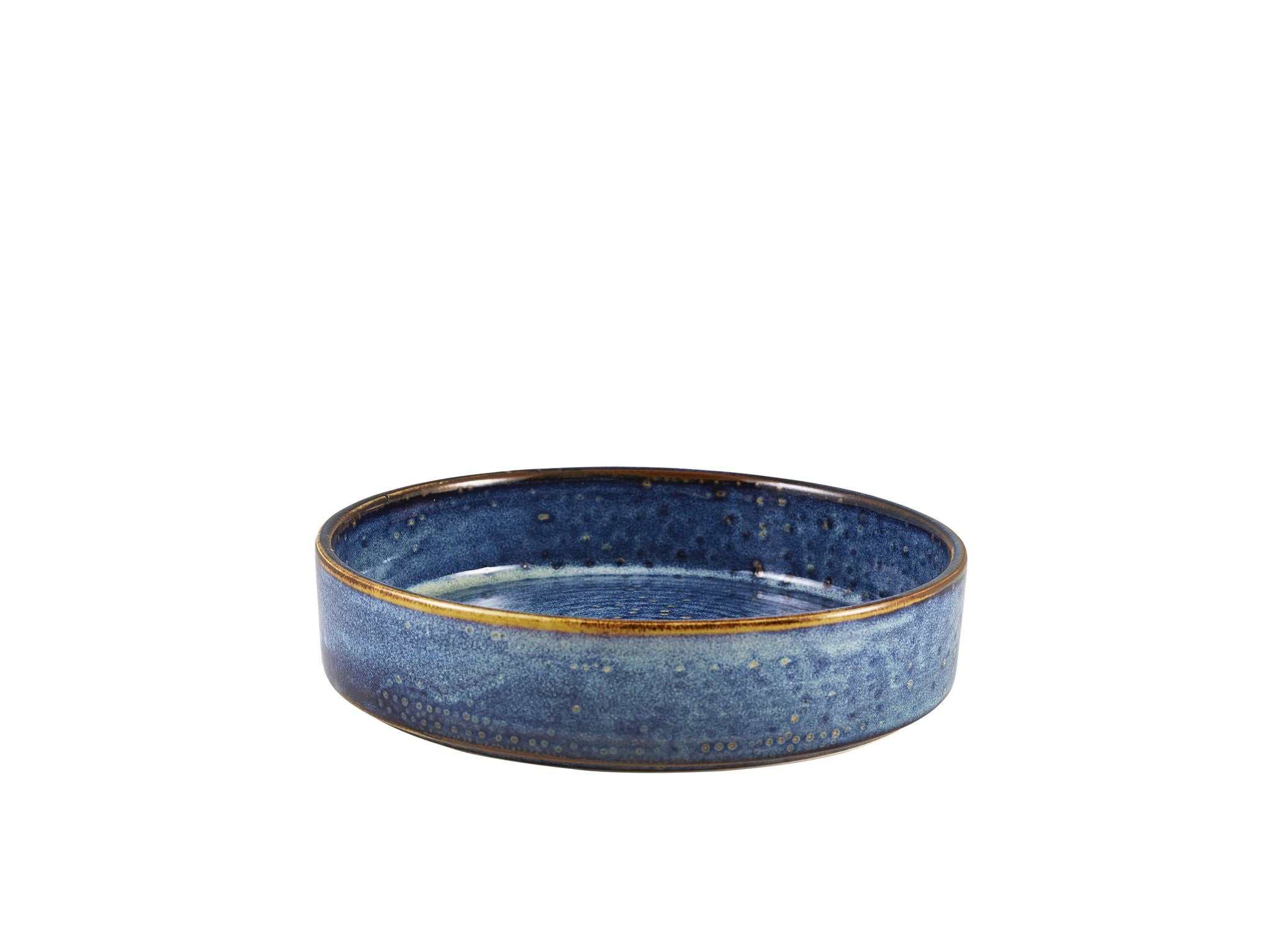GenWare Terra Porcelain Presentation Plates - 18cm - Aqua Blue