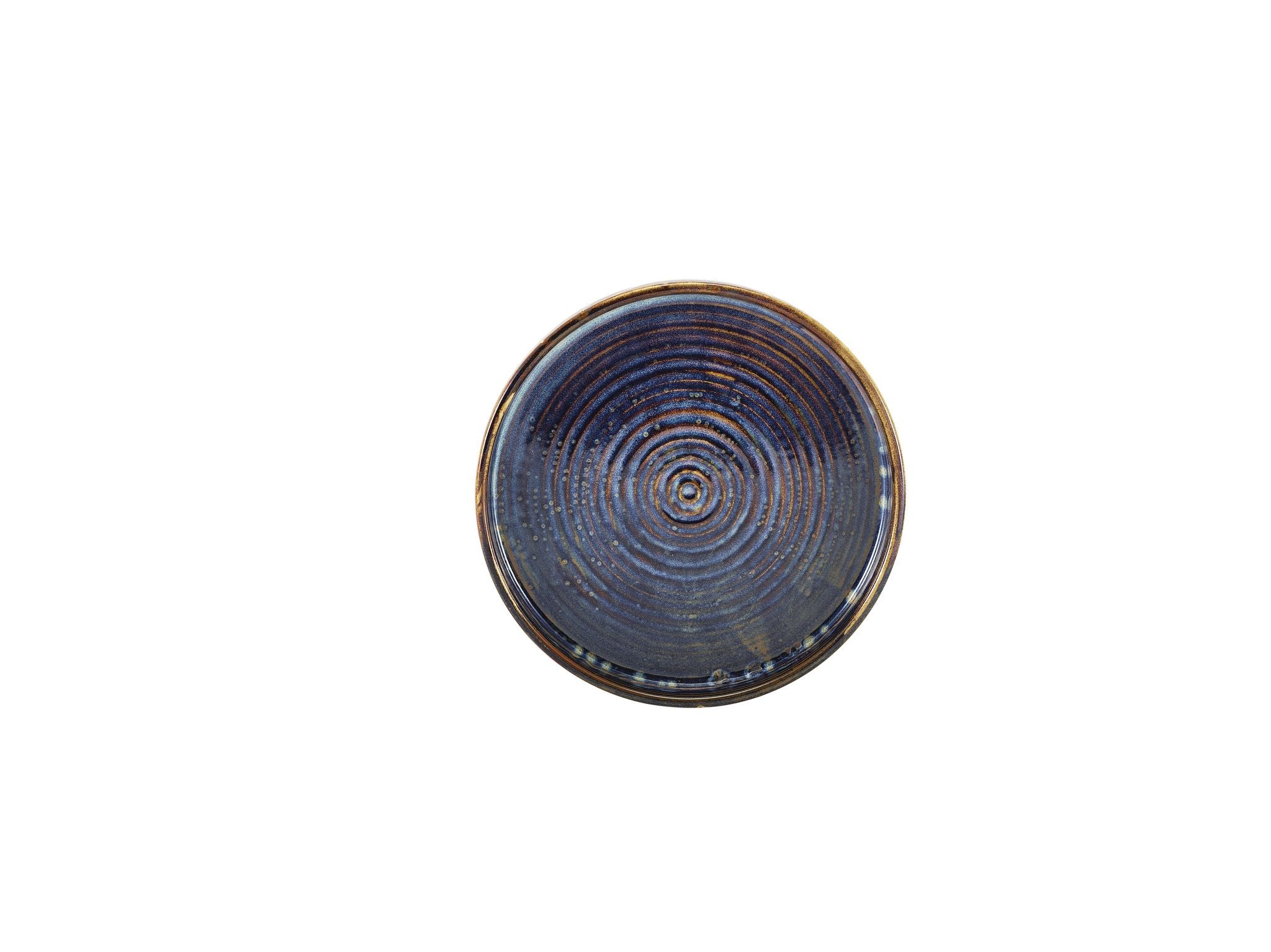 GenWare Terra Porcelain Presentation Plates - 18cm - Aqua Blue