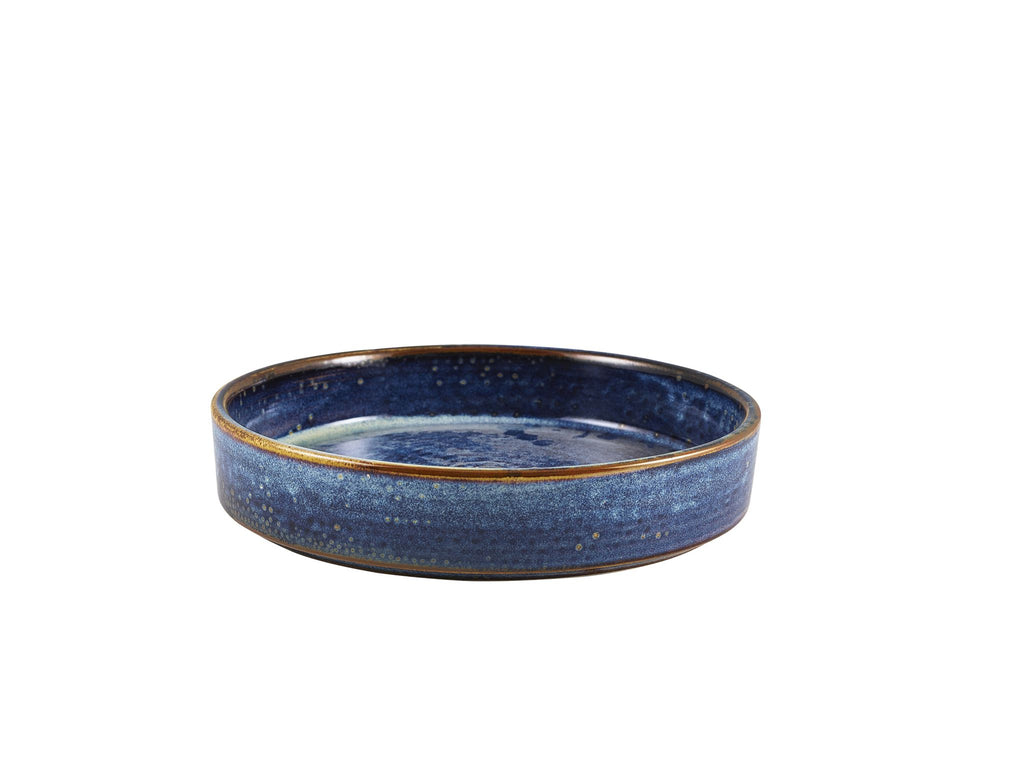GenWare Terra Porcelain Presentation Plates - 20.5cm - Aqua Blue