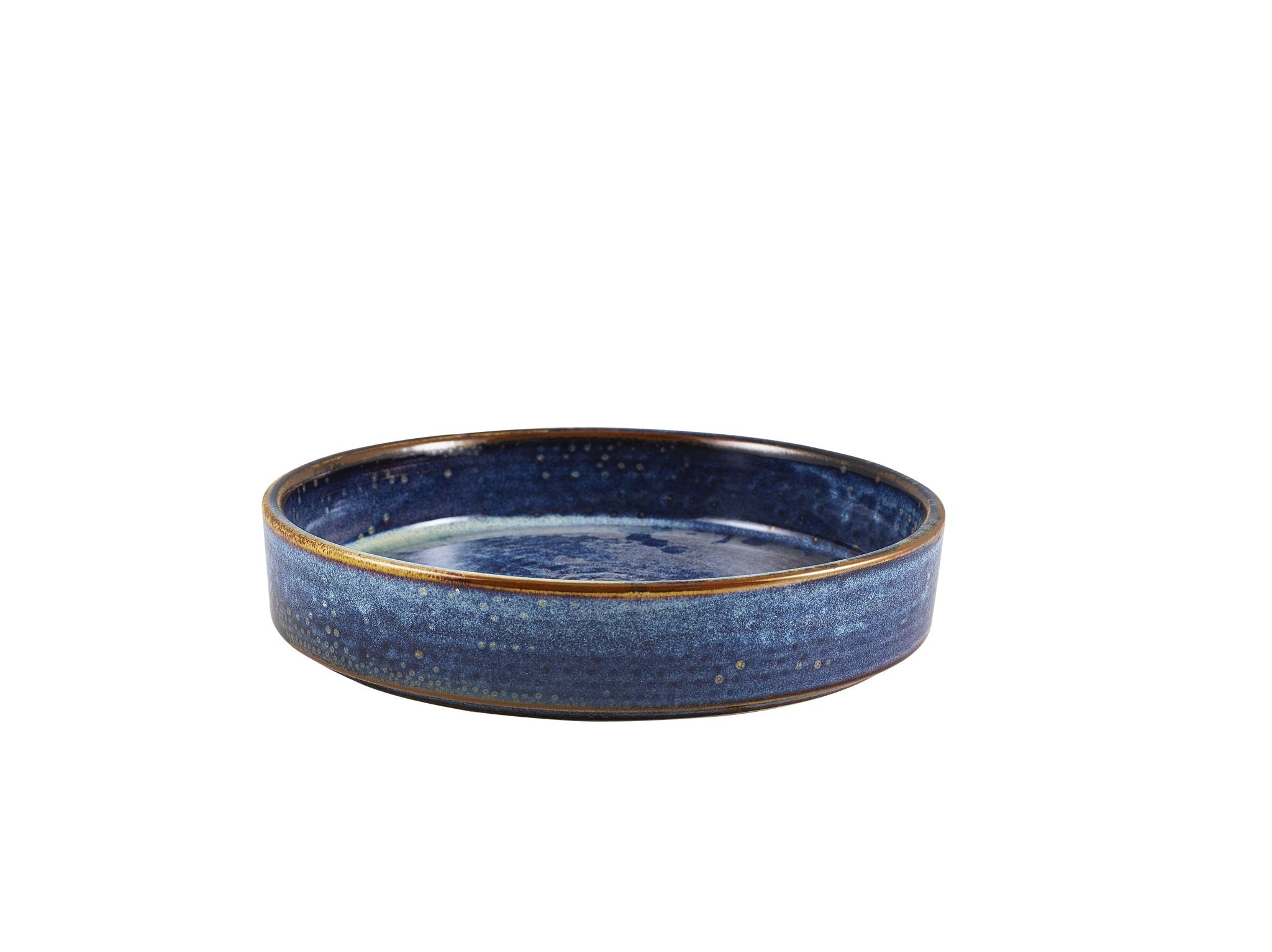 GenWare Terra Porcelain Presentation Plates - 20.5cm - Aqua Blue