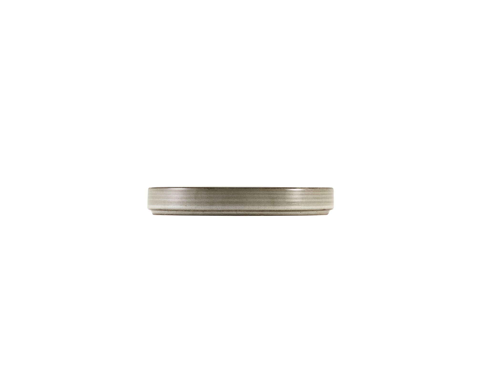 GenWare Terra Porcelain Presentation Plates - 20.5cm - Smoke Grey