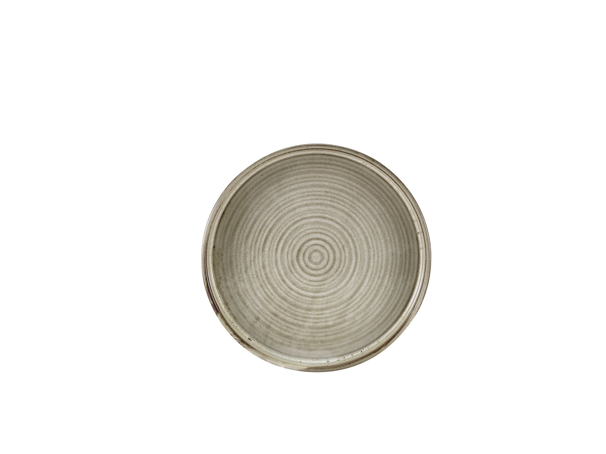 GenWare Terra Porcelain Presentation Plates - 20.5cm - Smoke Grey