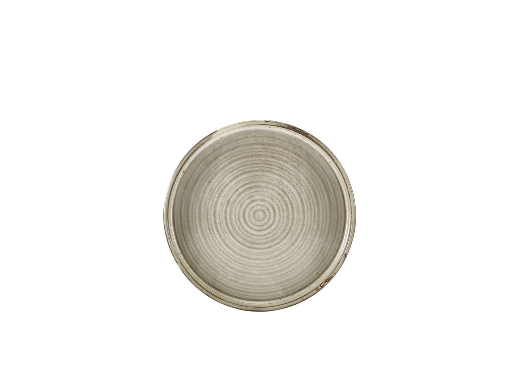 GenWare Terra Porcelain Presentation Plates - 20.5cm - Smoke Grey