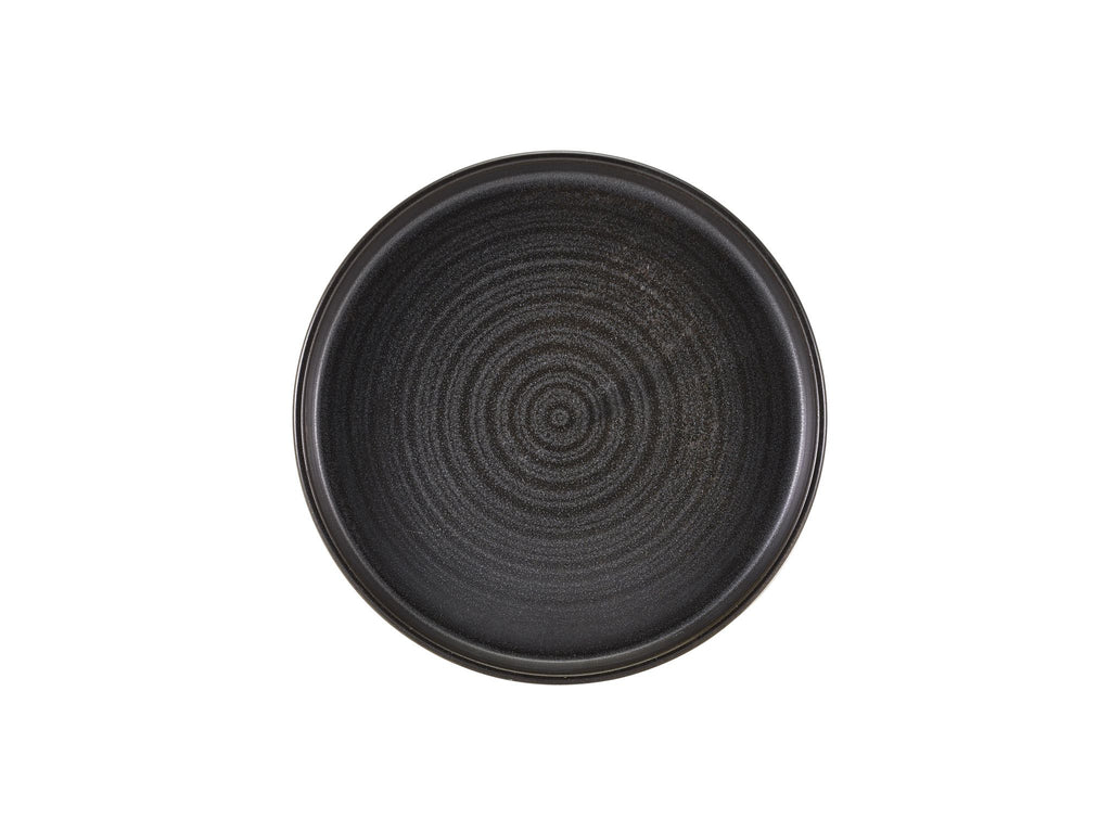 GenWare Terra Porcelain Presentation Plates - 26cm - Cinder Black