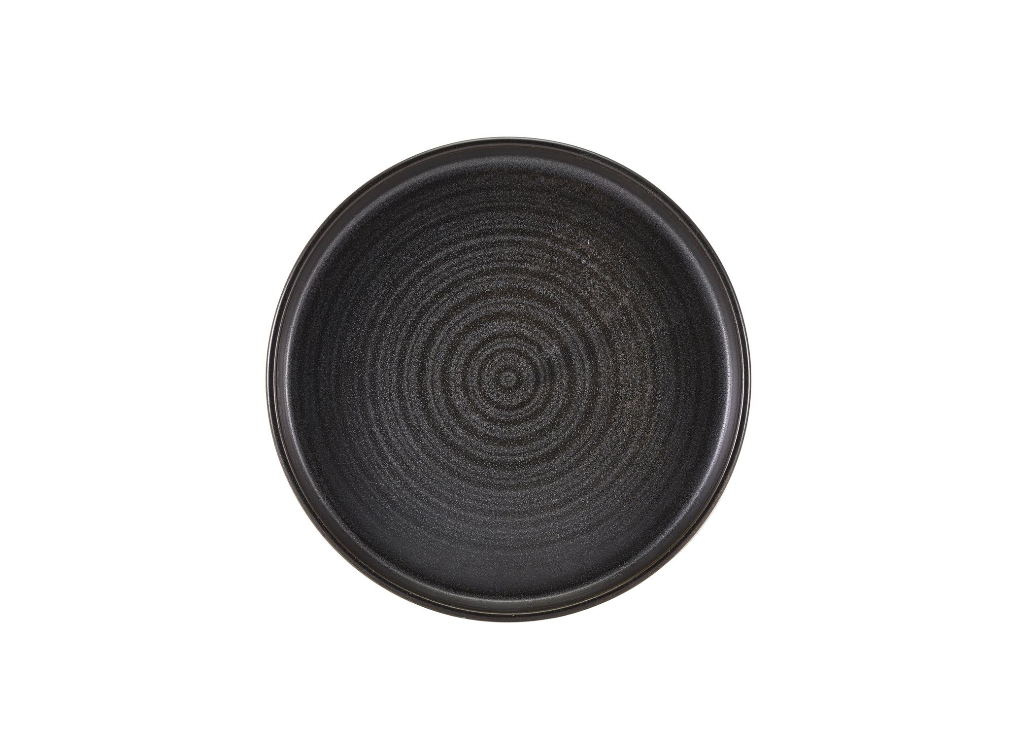 GenWare Terra Porcelain Presentation Plates - 26cm - Cinder Black