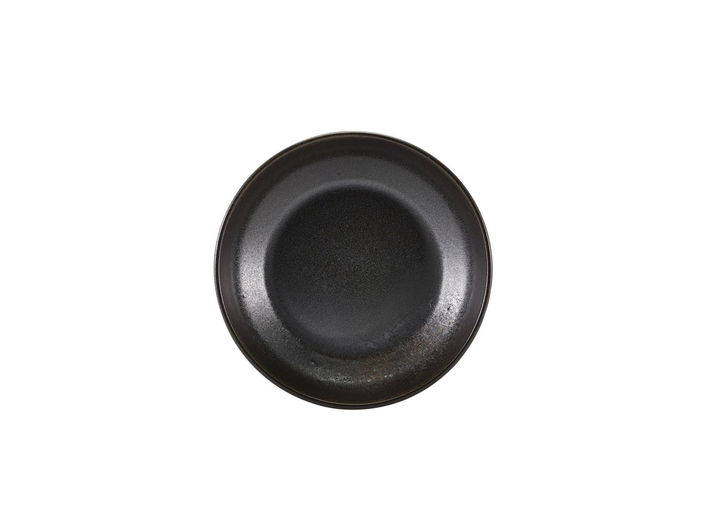GenWare Terra Porcelain Coupe Bowls - 20cm - Cinder Black