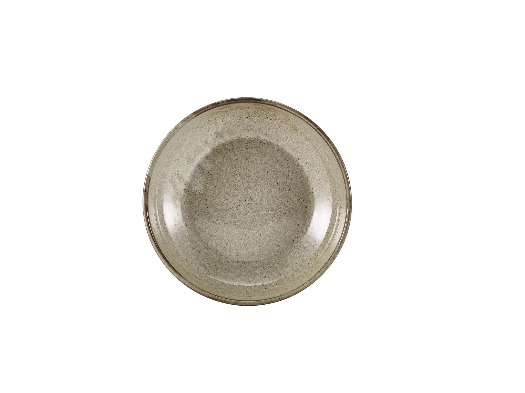 GenWare Terra Porcelain Coupe Bowls - 20cm - Smoke Grey