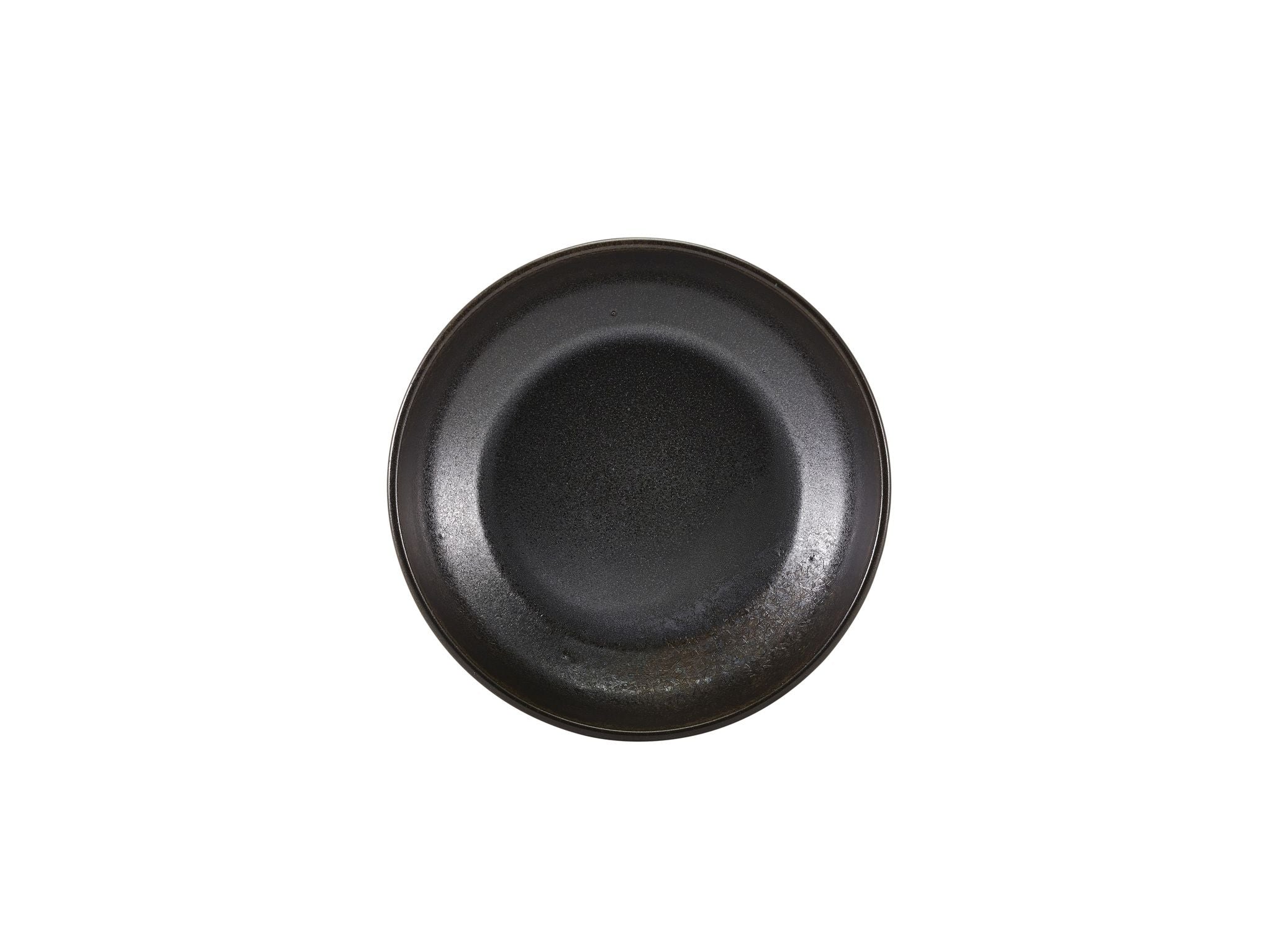 GenWare Terra Porcelain Coupe Bowls - 23cm - Cinder Black