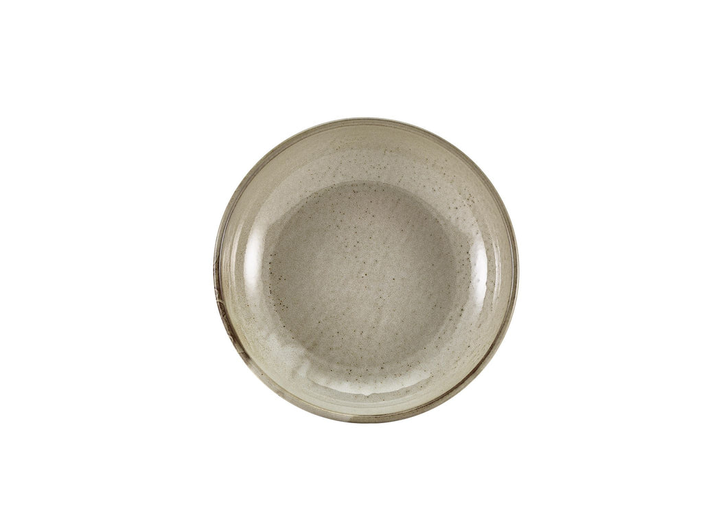 GenWare Terra Porcelain Coupe Bowls - 23cm - Smoke Grey