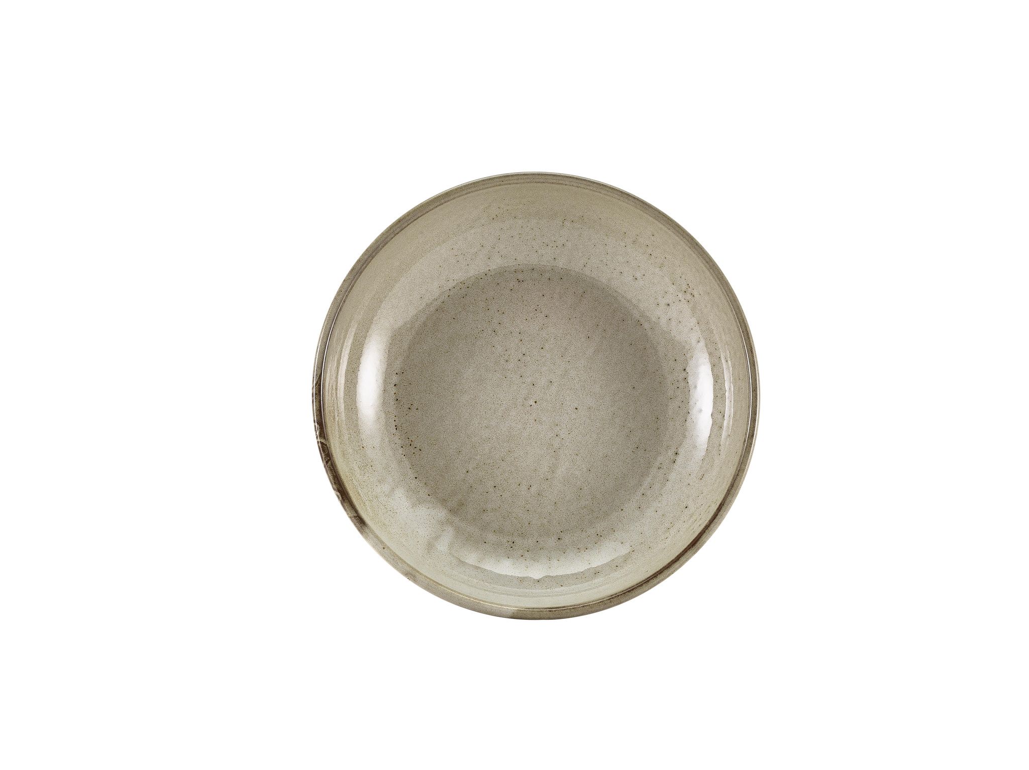 GenWare Terra Porcelain Coupe Bowls - 23cm - Smoke Grey