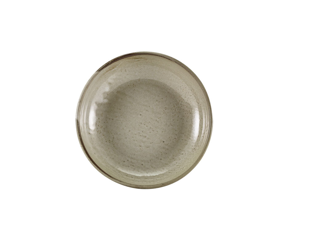 GenWare Terra Porcelain Coupe Bowls - 23cm - Smoke Grey