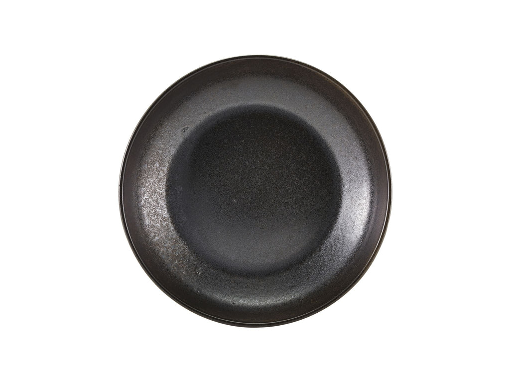 GenWare Terra Porcelain Coupe Bowls - 27.5cm - Cinder Black