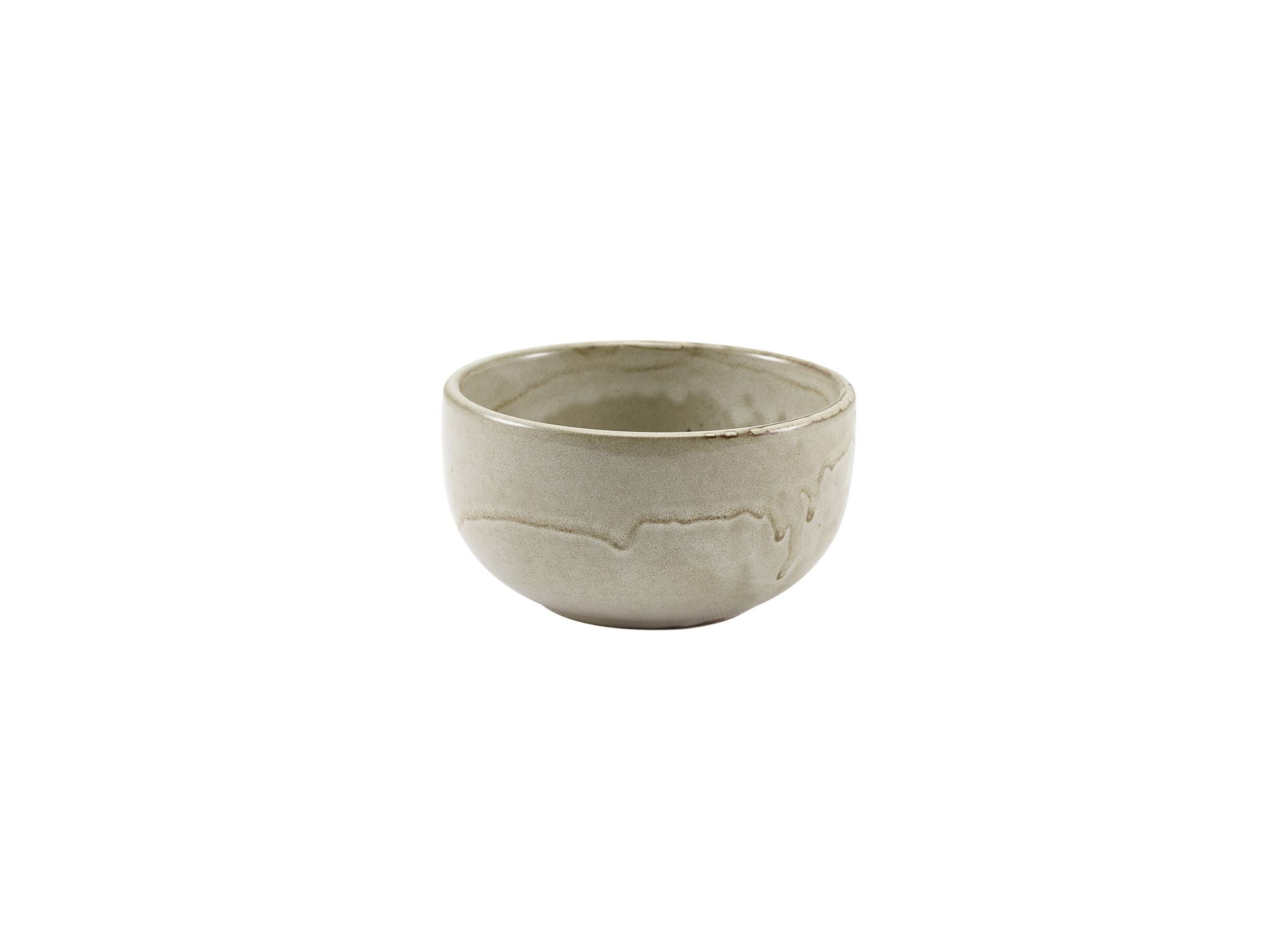 GenWare Terra Porcelain Round Bowls - 11.5cm - Smoke Grey