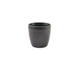 GenWare Terra Porcelain Chip Cups - 300ml - Cinder Black