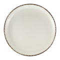 GenWare Terra Stoneware Coupe Plates - 27.5cm - Sereno Grey