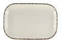 GenWare Terra Stoneware Rectangular Plates - 29cm - Sereno Grey