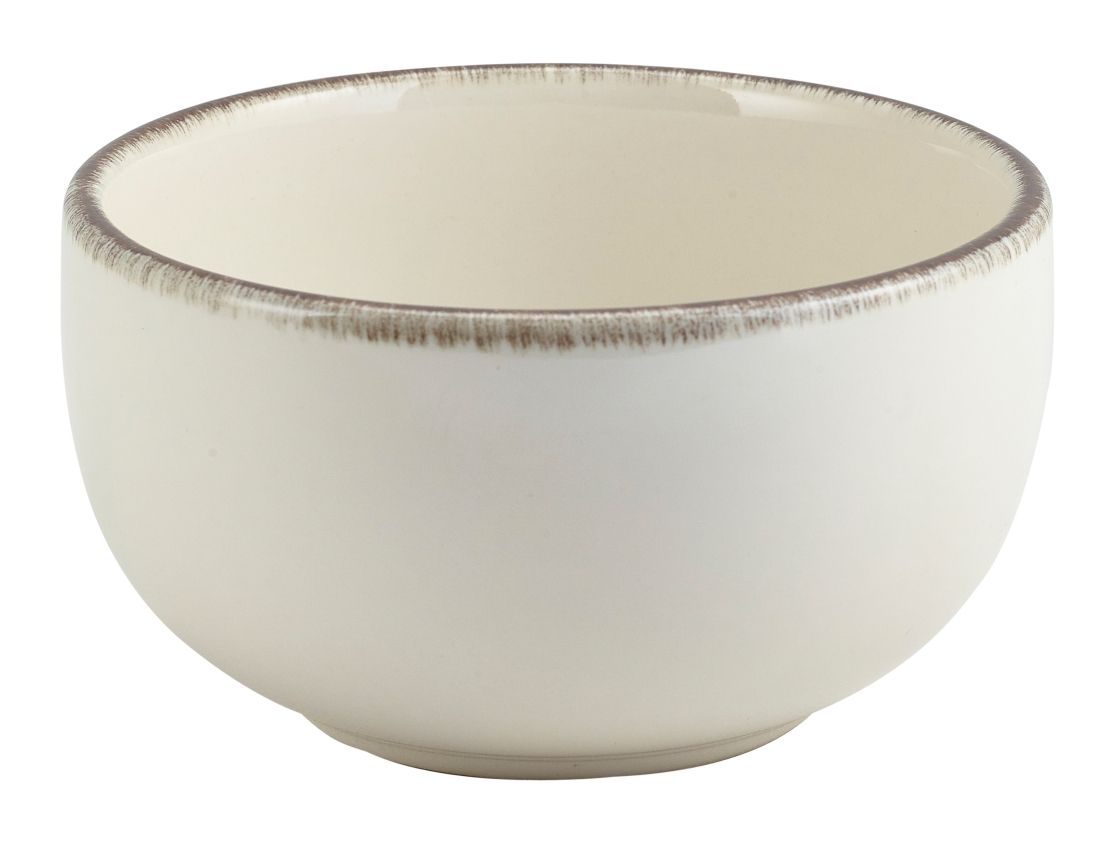 GenWare Terra Stoneware Round Bowls - 12.5cm - Sereno Grey