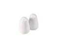GenWare Porcelain Pepper Pots - 7cm - White