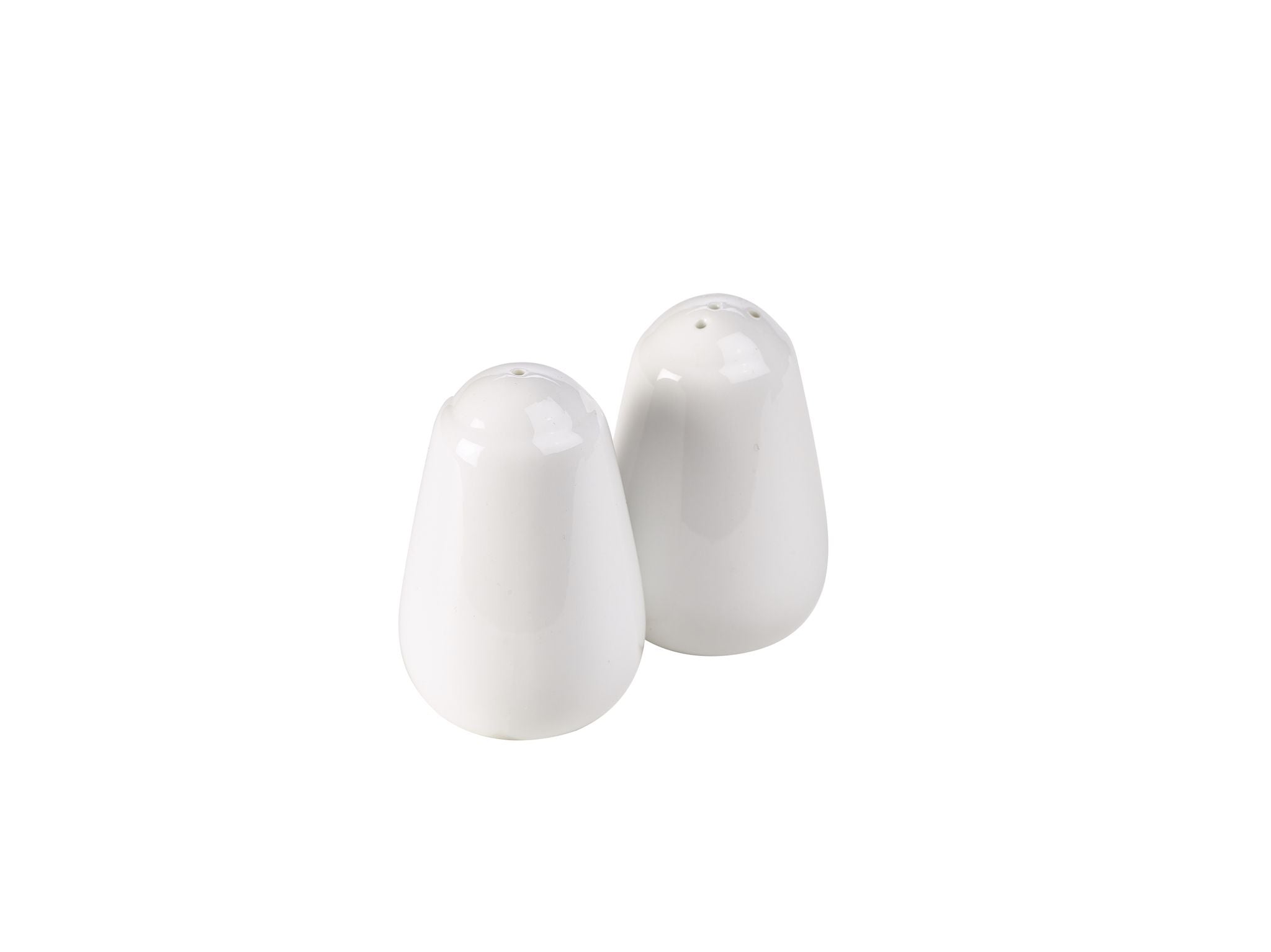 GenWare Porcelain Salt Shakers - 7cm - White