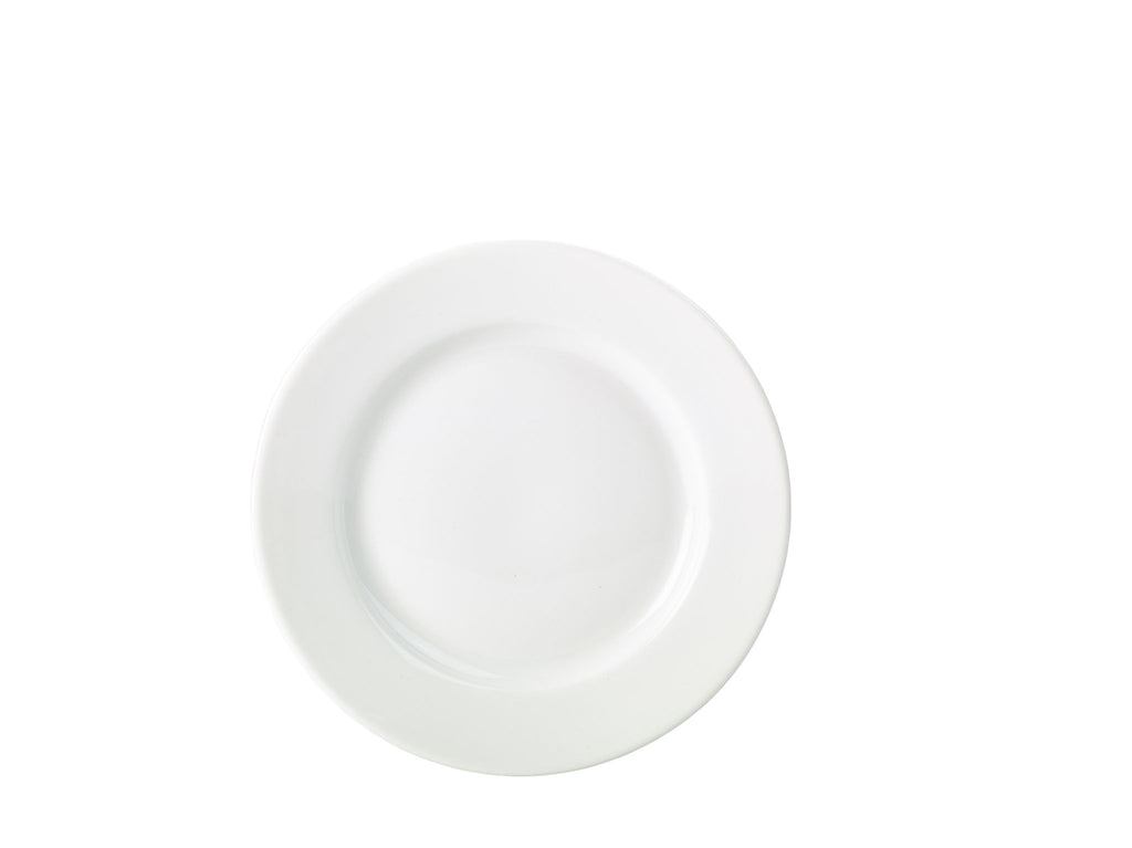 GenWare Porcelain Classic Winged Plates - 23cm - White