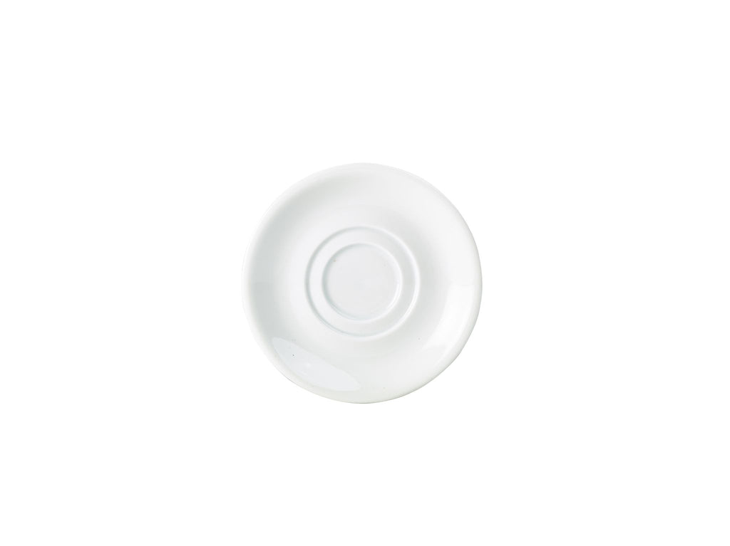 GenWare Porcelain Double Walled Saucers - 15cm - White