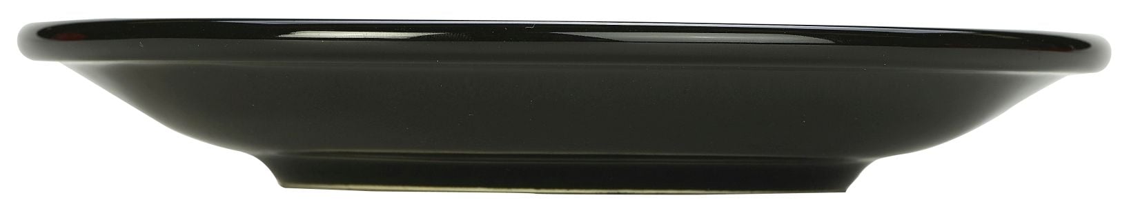 GenWare Porcelain Saucers - 13.5cm - Black