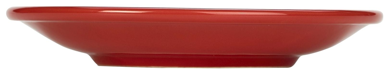 GenWare Porcelain Saucers - 13.5cm - Red