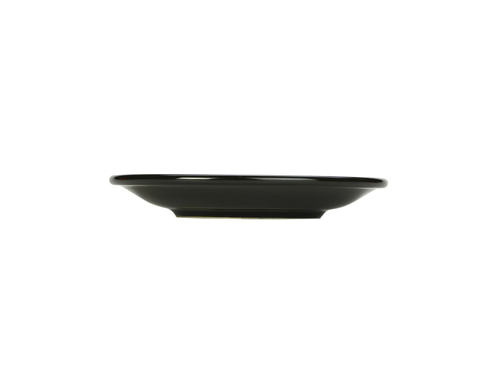 GenWare Porcelain Saucers - 16cm - Black