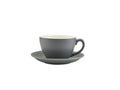 GenWare Porcelain Saucers - 16cm - Matt Grey
