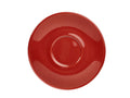 GenWare Porcelain Saucers - 16cm - Red