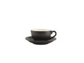 GenWare Porcelain Bowl Shaped Cups - 175ml - Matt Black
