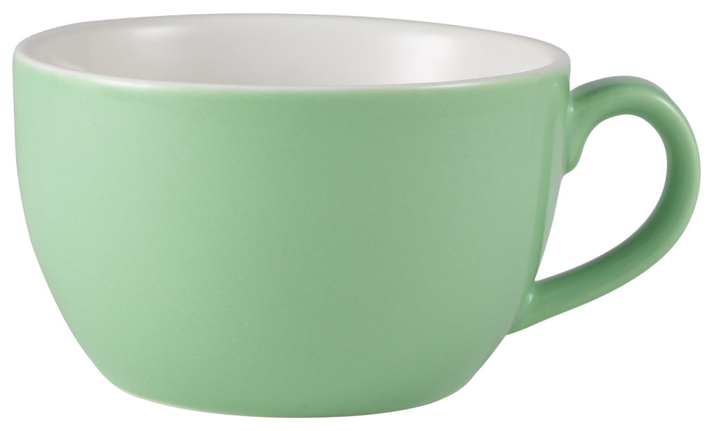 GenWare Porcelain Bowl Shaped Cups - 250ml - Green