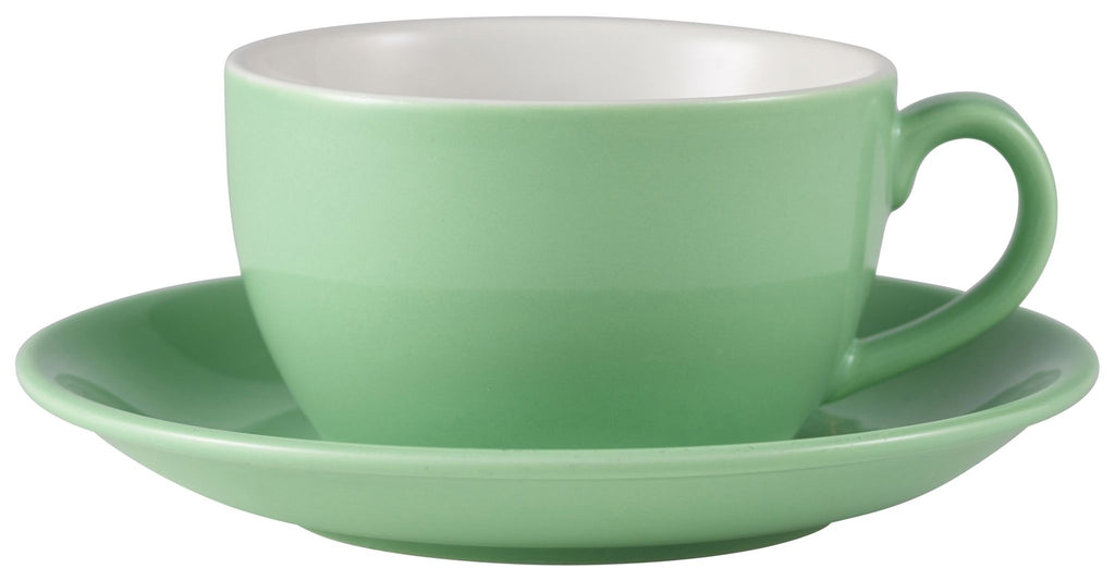 GenWare Porcelain Bowl Shaped Cups - 250ml - Green