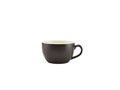 GenWare Porcelain Bowl Shaped Cups - 250ml - Matt Black
