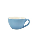 GenWare Porcelain Bowl Shaped Cups - 340ml - Blue