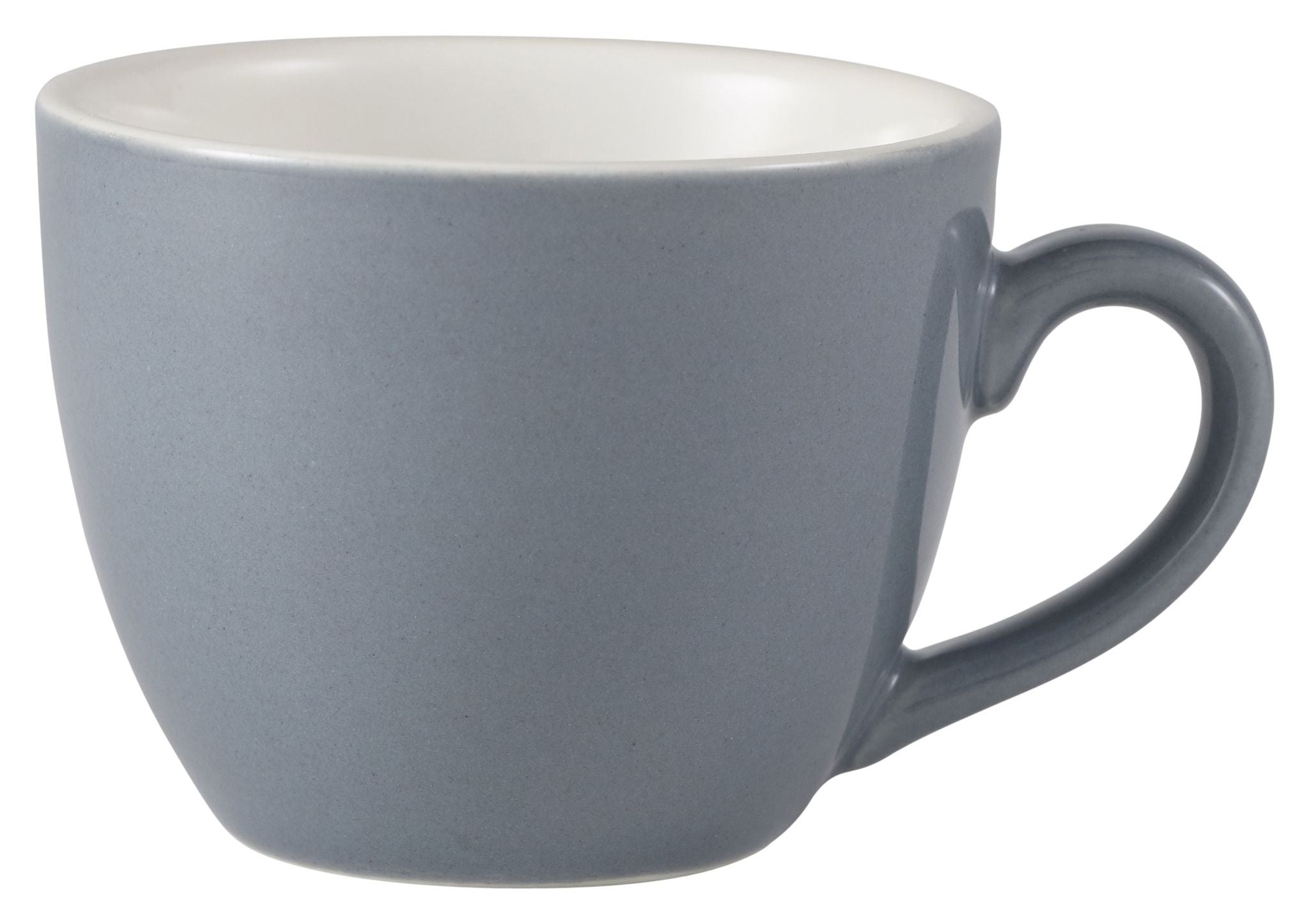 GenWare Porcelain Bowl Shaped Cups - 90ml - Grey