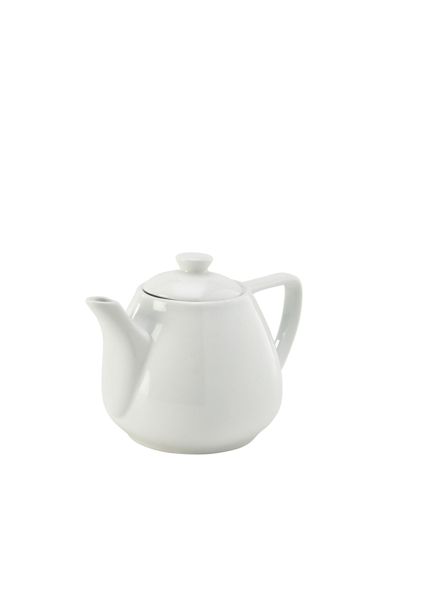 GenWare Porcelain Contemporary Teapot - 450ml - White