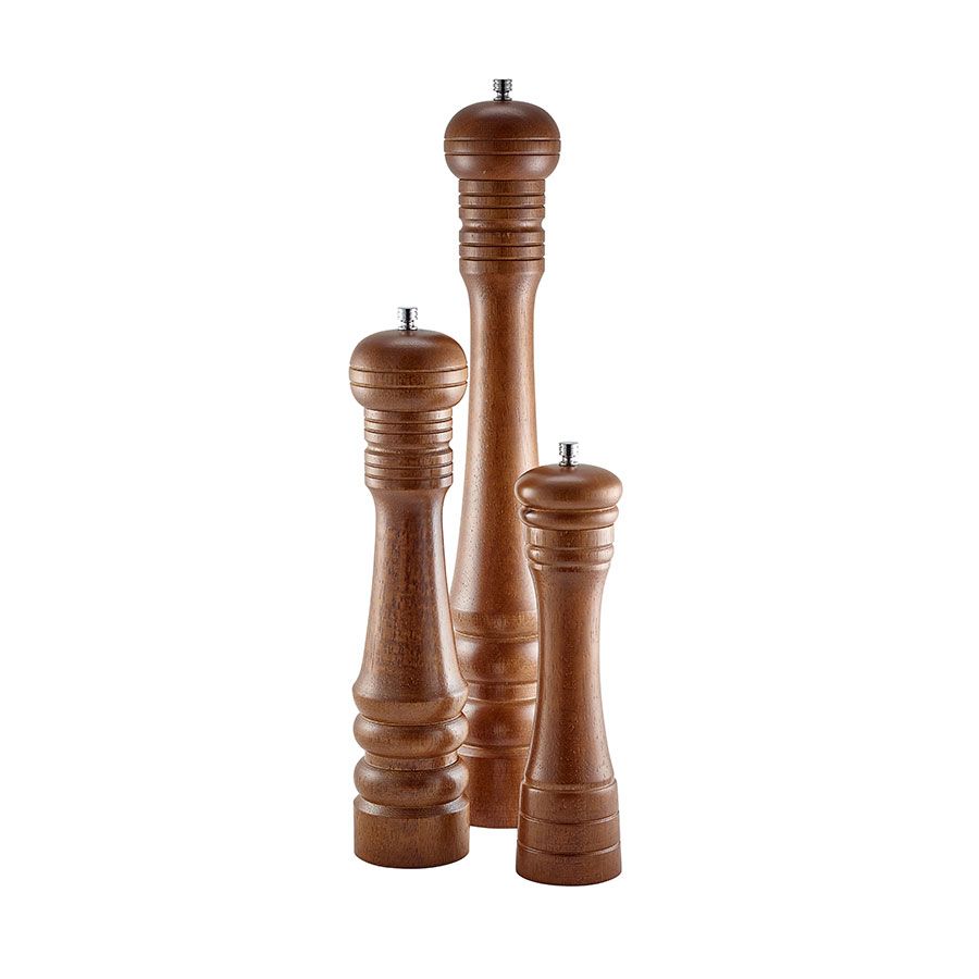 Heavy Wood Pepper Mill - 17"