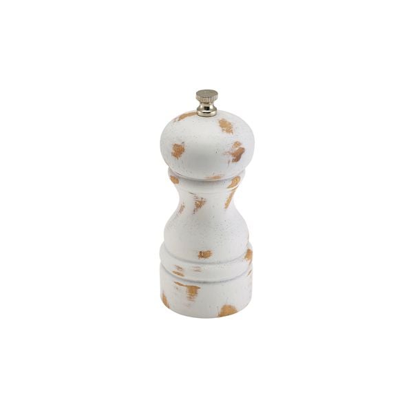White Wash Salt / Pepper Grinder - 13cm