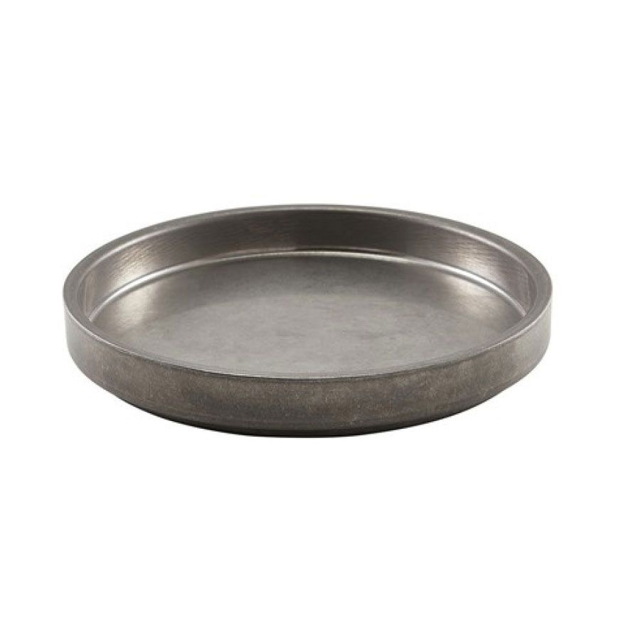 GenWare Vintage Steel Presentation Plate - 20.5cm