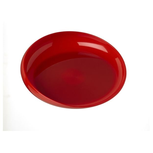 Round Scoop Dish - Red