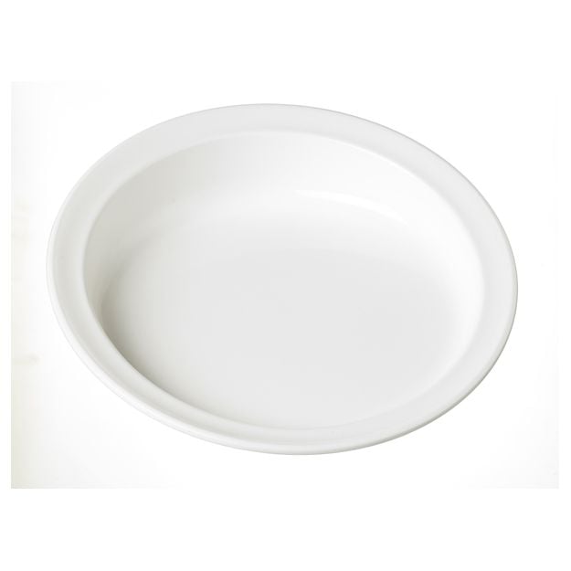 Scoop Plate - White