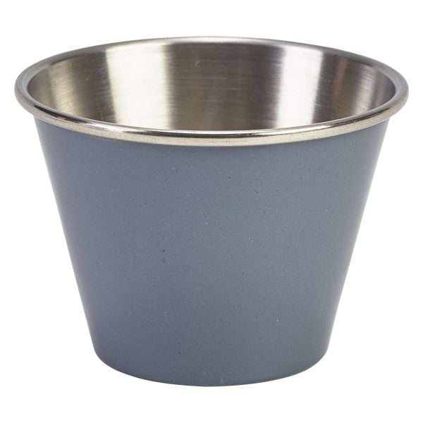 GenWare Stainless Steel Ramekins - 85ml - Grey