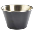 GenWare Stainless Steel Ramekins - 170ml - Black