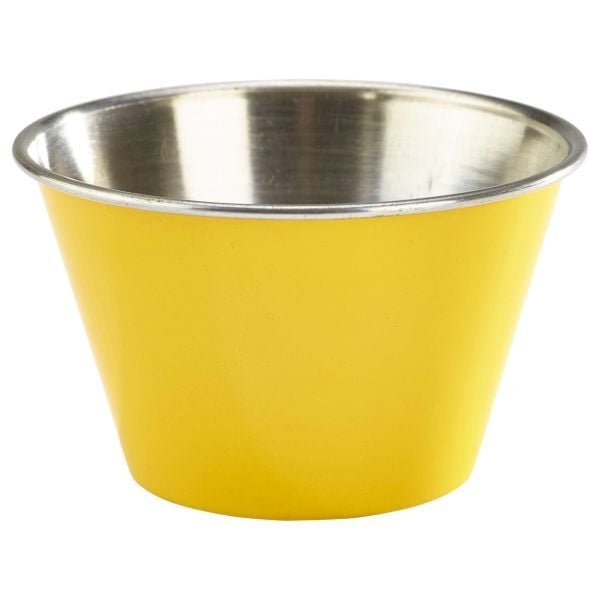 GenWare Stainless Steel Ramekins - 170ml - Yellow