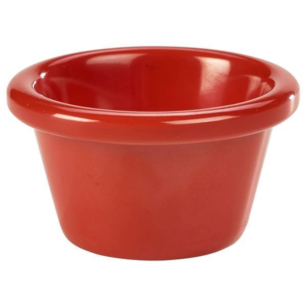 GenWare Smooth Ramekins - 59ml - Red