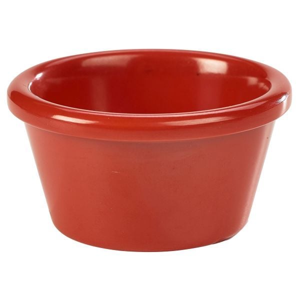 GenWare Smooth Ramekins - 85ml - Red