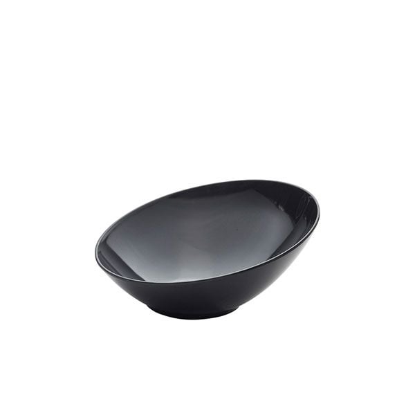 GenWare Melamine Slanted Bowl - 1.6L - Black